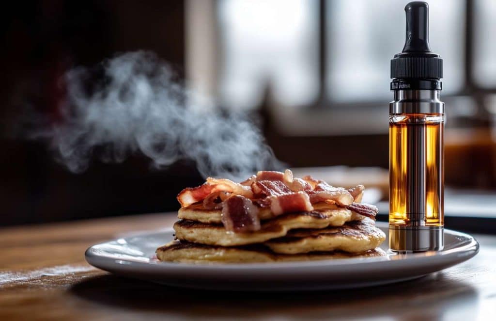 un e-liquide saveur bacon croustillant