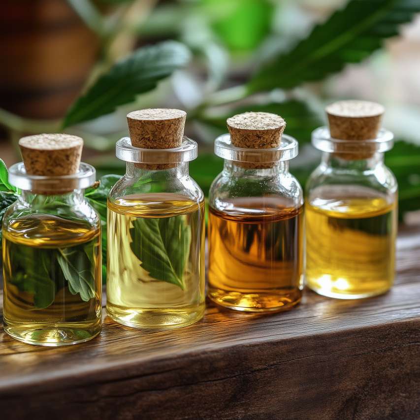 types d’huiles de CBD